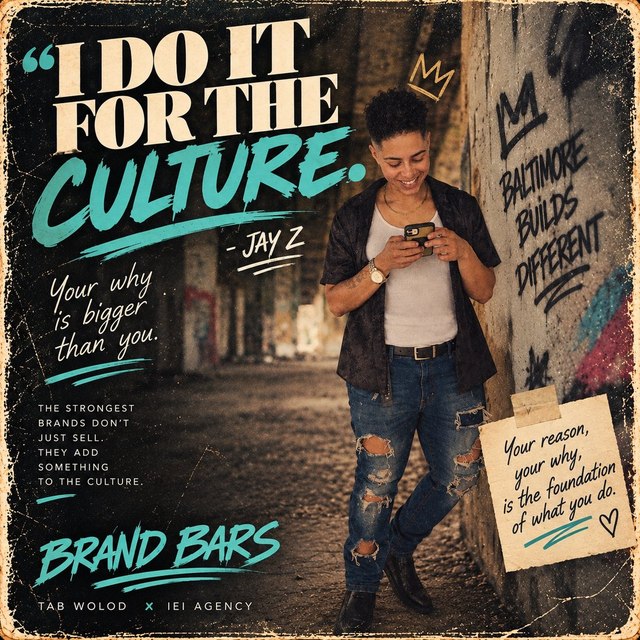 Brand Bars I do it for the culture.